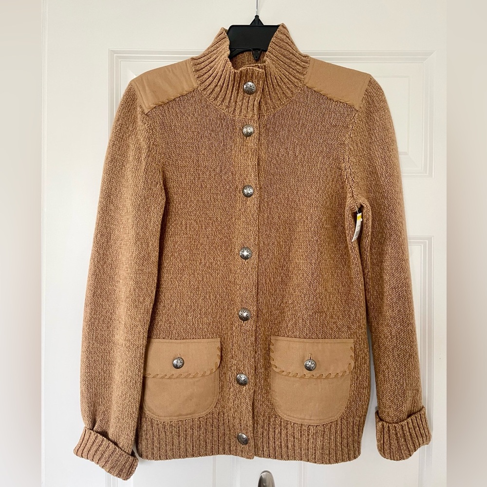 🆕 Ralph Lauren Concho Cardigan Sweater